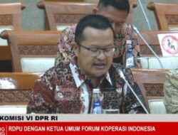 RDPU dengan FORKOPI, Komisi VI : Koperasi Layaknya Tidak Diawasi OJK